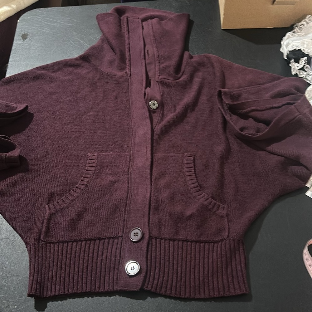 NWT Pink Rose Cardigan/Jacket Size M - Picture 7 of 16